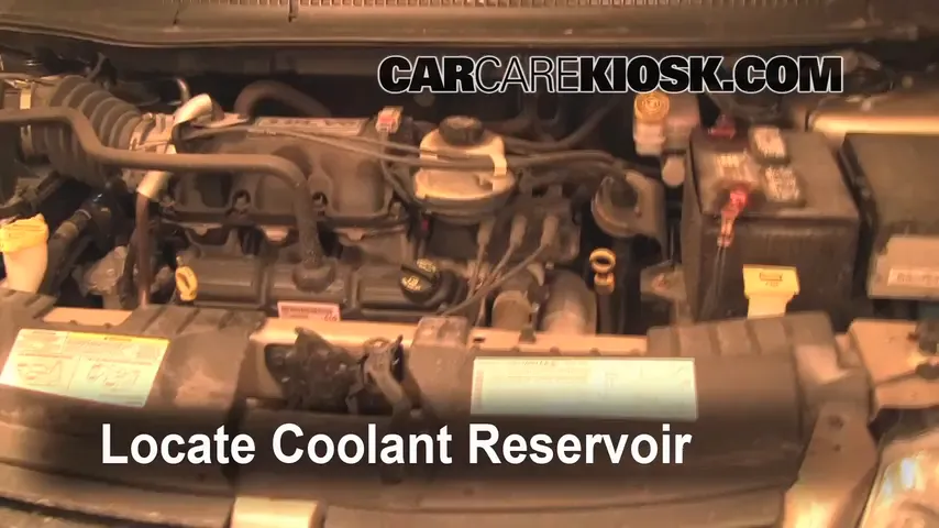 2007 Dodge Grand Caravan SXT 3.8L V6 Coolant (Antifreeze) Flush Coolant